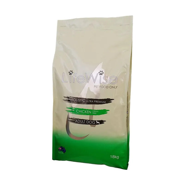 LIFEWISE DOG CHICKEN WITH TURKEY AND VEG GRAIN FREE 18KG